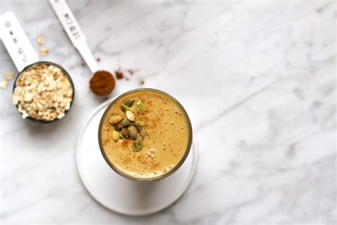 Pumpkin Spice Oatmeal Smoothie Recipe — Salt & Wind Travel