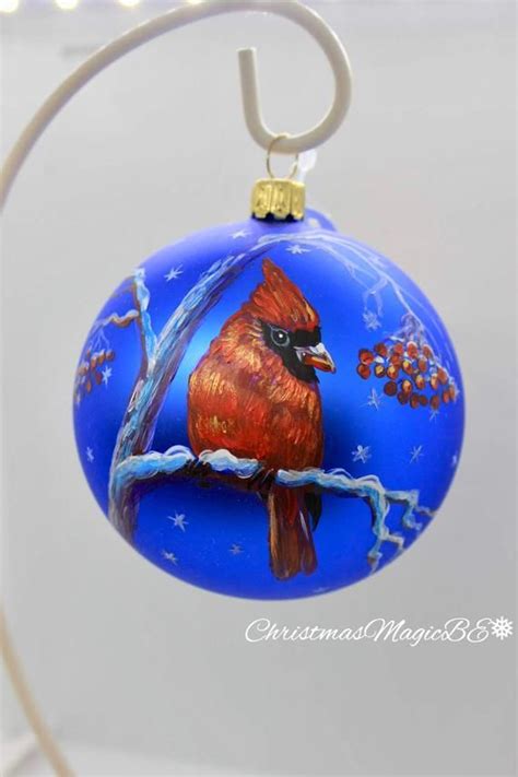 Cardinal Ornament, Red Cardinal , Cardinal Gifts , Woodland Christmas ...