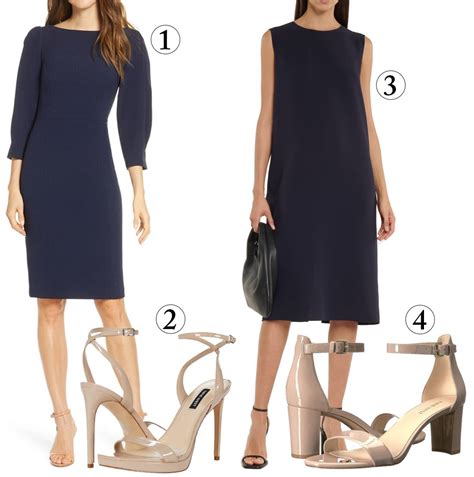 9 Best Color Shoes to Wear With a Navy Dress: Outfit Ideas