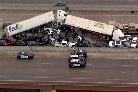 At least 5 killed in massive crash on icy Texas interstate | PBS NewsHour