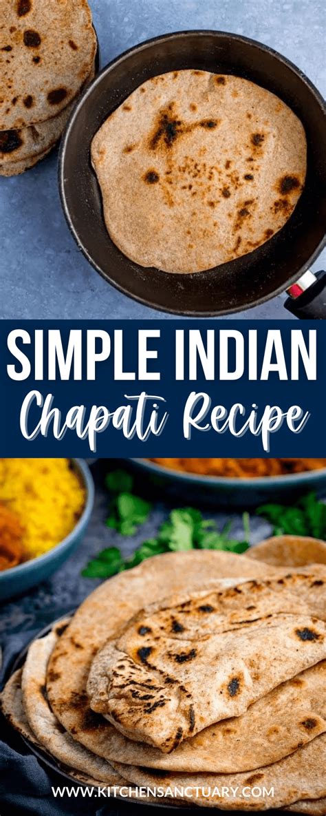 Chapati Recipe - Nicky's Kitchen Sanctuary