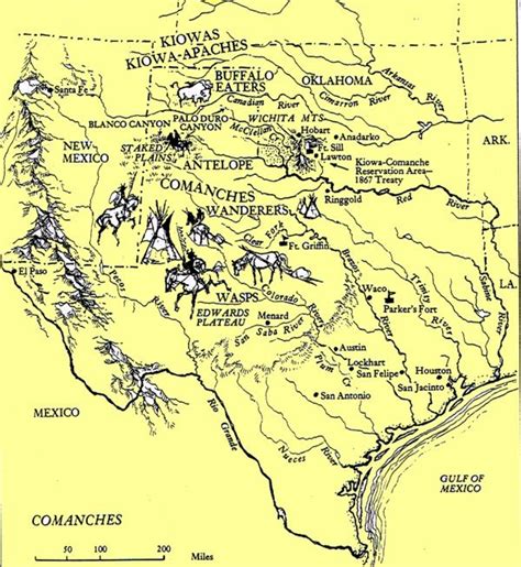 Comanche Indians, Ringgold, Texas Map, Kiowa, The Virginian, Indian Tribes, Wichita, Bird Species