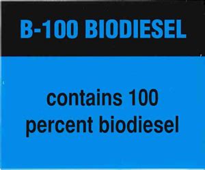 B-100 Biodiesel