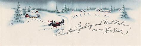 Christmas illustration 104 - cottage and horse drawn sleigh Painting by Bellavista Gallery ...