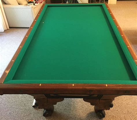 Vintage Brunswick-Balke-Collender Carom Billiard Table