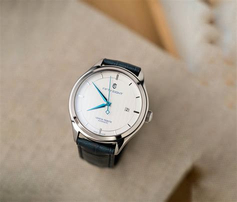 A swiss made microbrand dress watch! I really like this unique design ...