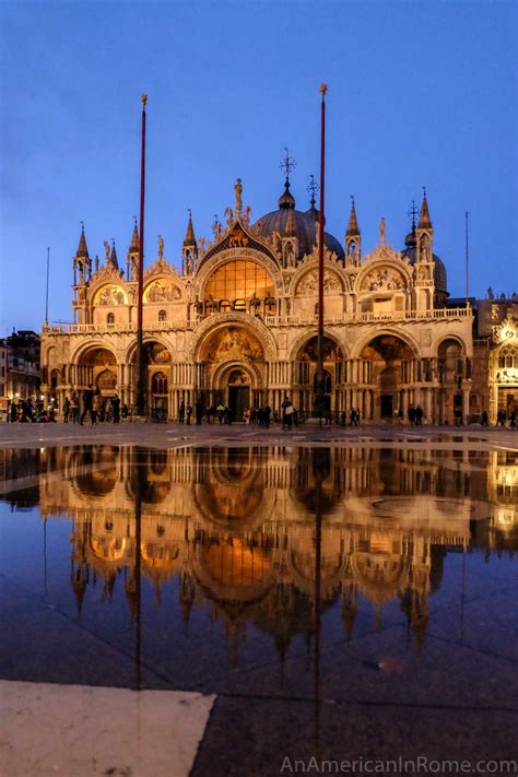 Visiting St. Mark's Basilica at Night - An American in Rome