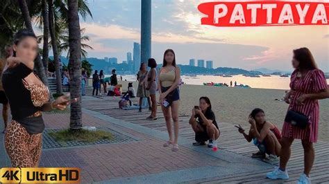 Pattaya Beach Road Scenes - October 2022 Thailand - YouTube