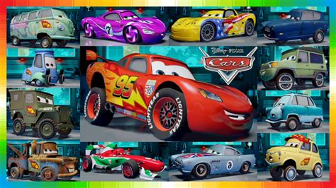 CARS 2 Movie Characters - All Cars from THE CARS MOVIE from Disney ...