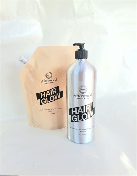 HAIR GLOW - 2in1 Hair Cleansing Cream for extreme shine — AFTERWORLD ...