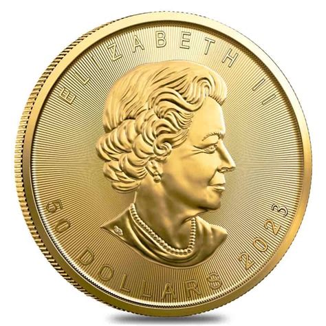 2023 1 oz Gold Maple Leaf Coin - AU Bullion Canada