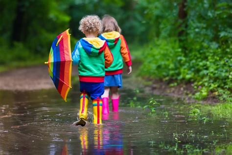 Play in a Puddle on a Rainy Day