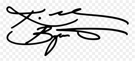 Kobe Bryant"s Signature - Kobe Bryant Signature Clipart (#5754573 ...