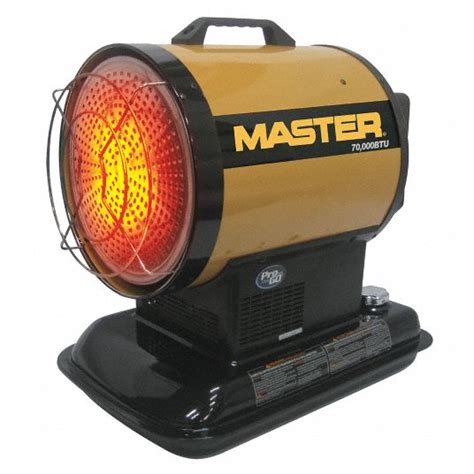 MASTER Direct-Fired Portable Oil & Kerosene Radiant Torpedo Heaters ...