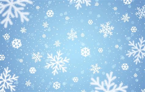 Wallpaper winter, snowflakes, background, winter, background ...