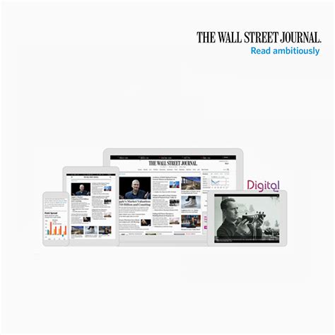 The Wall Street Journal 12 Months Digital Subscription - THE WALL ...