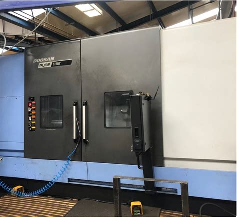 Doosan Puma 5100LYB CNC Lathe (2017) - 1st Machinery