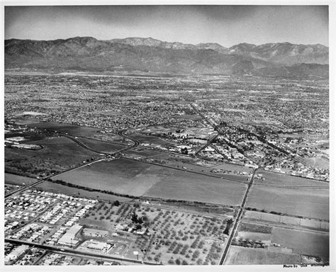 WHEN WE WERE HOME: La Puente aerial shot - 1963 (see Hacienda & Valley ...