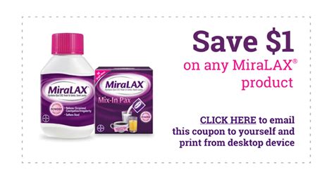 Miralax Coupons Printable | TUTORE.ORG - Master of Documents