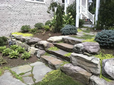 Natural Stone Steps, Patios & Walkways - Wentworth Nursery