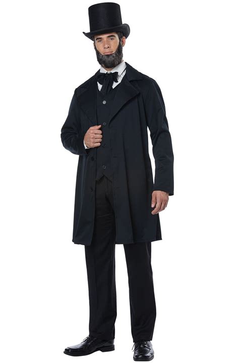 Adult Abraham Lincoln Costume | Abraham lincoln costume, Abe lincoln ...