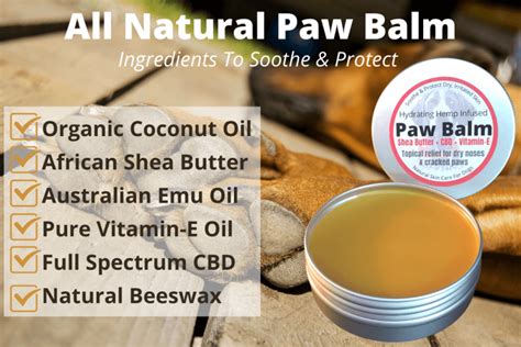 Dog Paw Balm - Best Paw Balm For Dogs