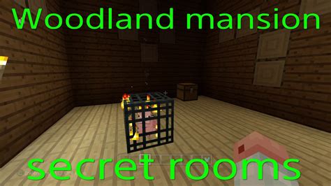 Woodland Mansion Rooms Minecraft