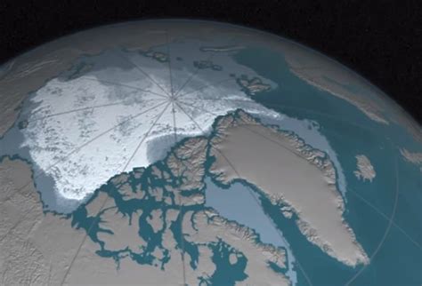 NASA Releases Time-Lapse of the Disappearing Arctic Polar Ice Cap