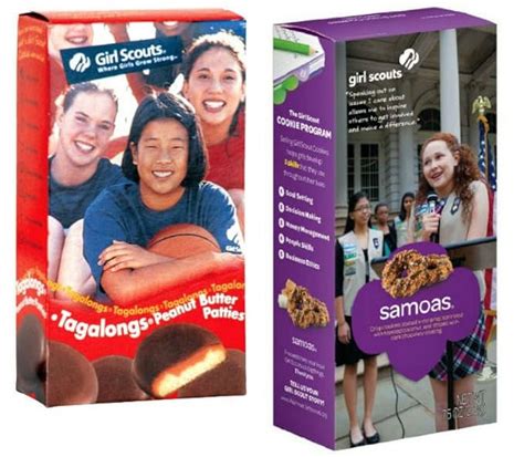 Girl Scout Cookies Samoas