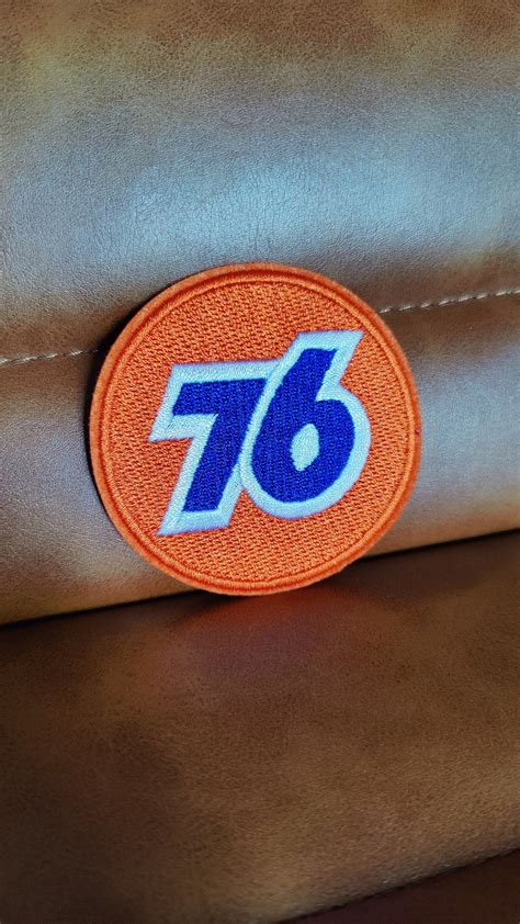 Seventy Six 76 Gas Station Logo Badge Iron Sew on Patch,clothing,bags ...