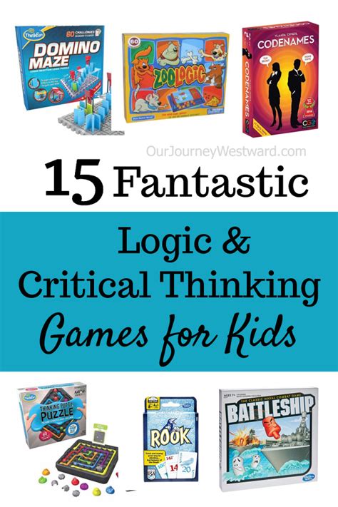 15 Fantastic Logic and Critical Thinking Games for Kids