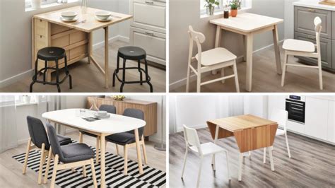 Ikea Kitchen Tables For Small Spaces Ekedalen Extendable Table, White, Min. Length: 31 1/2 ...