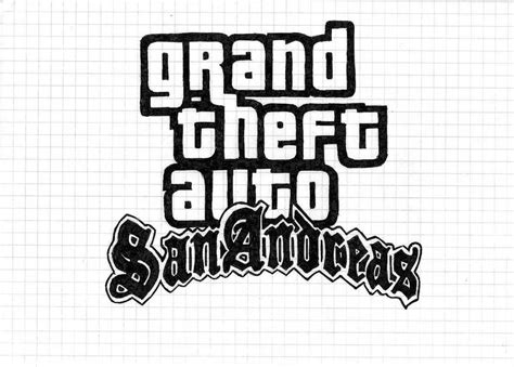 GTA San Andreas Logo by Lew-GTR on DeviantArt