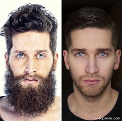 50 Men Before & After Shaving That You Won’t Believe Are The Same ...