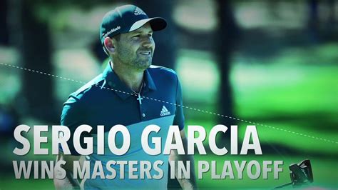 Sergio Garcia defeats Justin Rose in playoff to win 2017 Masters