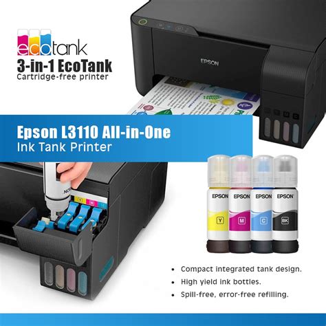 Epson EcoTank L3110 All-in-One Printer