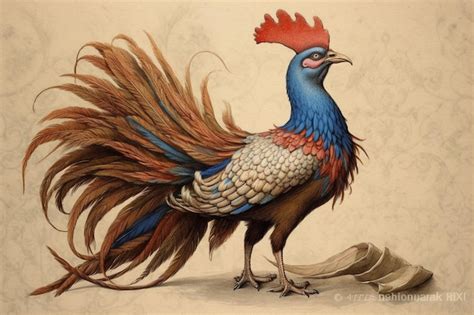 Premium AI Image | National bird of France