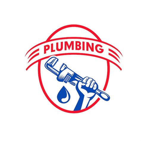 Premium Vector | Plumbing logo