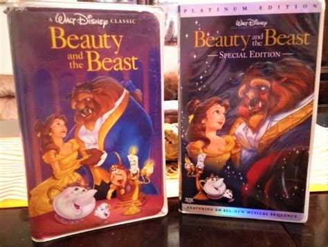 Collectibles Art & Collectibles Memorabilia Beauty and the Beast VHS series Walt Disney's ...