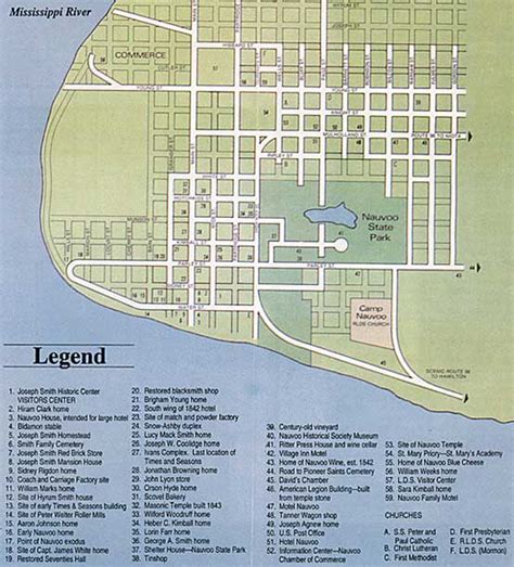 Nauvoo Illinois Map