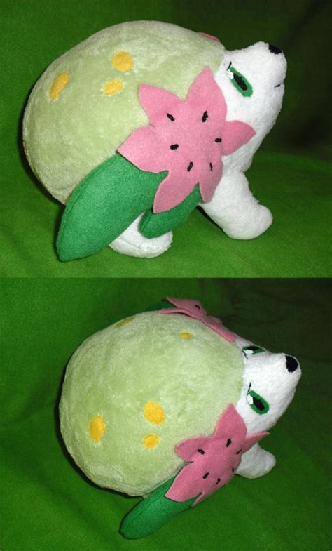 Shaymin Plush by Shadottie on DeviantArt