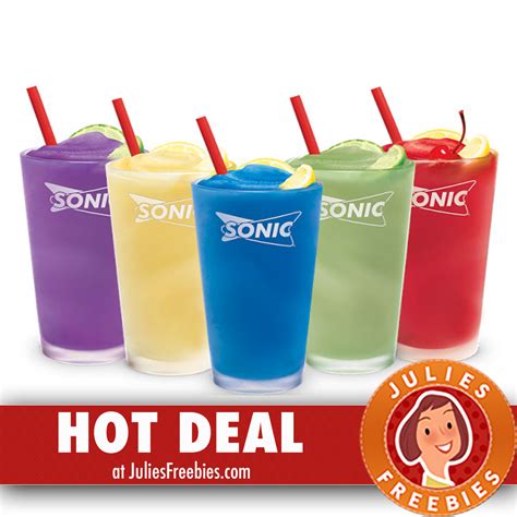 1/2 Priced Shakes and Ice Cream Slushes at Sonic - July 26 Only - Julie ...