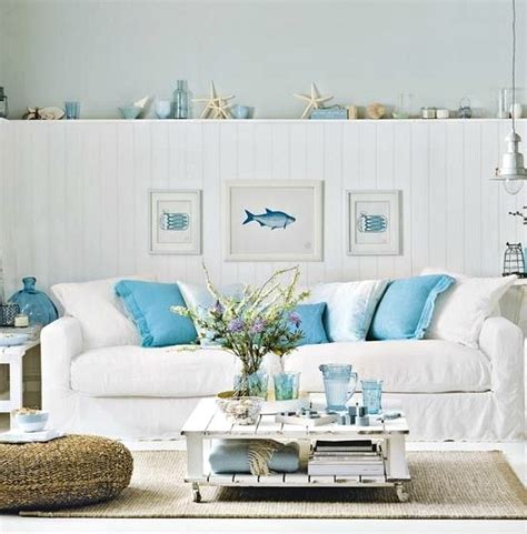 Neutral Coastal Living Room Decor Ideas with a Beach Vibe from House to ...