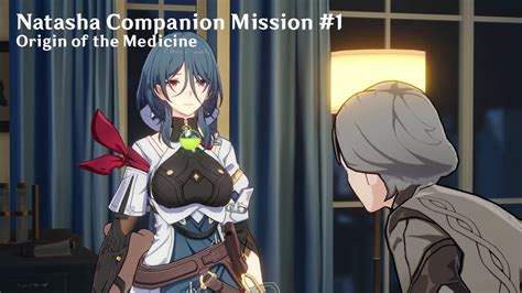 Natasha Companion Mission #1 | Origin of the Medicine | HSR 1.0 - YouTube