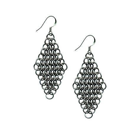 PURE Diamond Earrings – Rapt In Maille