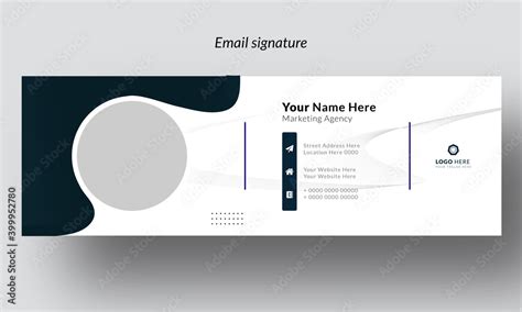 Corporate Email Signature Design Email signature template design. business email signature ...