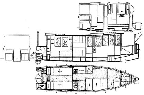 Gibson Houseboat Floor Plans - House Plan