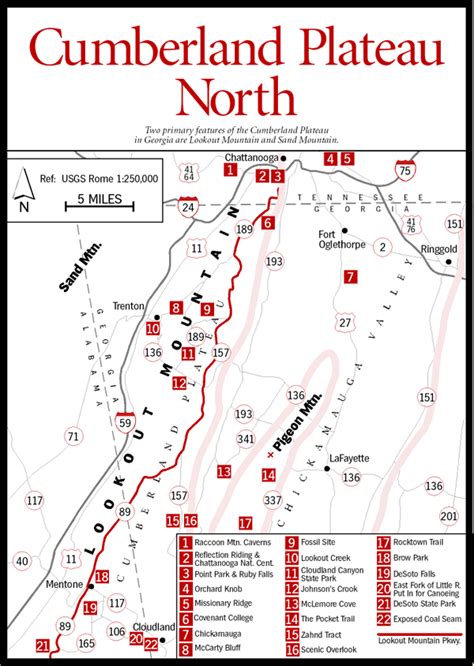 Sherpa Guides | Georgia | Mountains | Cumberland Plateau North