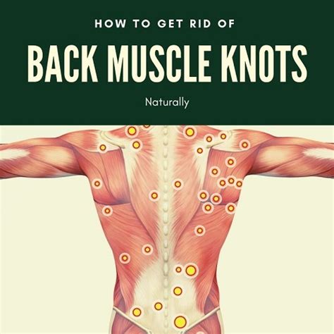 3 Ways to Get Rid of Back Muscle Knots (Quickly & Naturally)