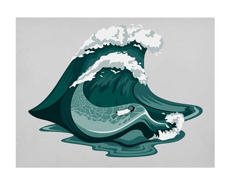 the ocean at the end of the lane - Illustrations on Behance